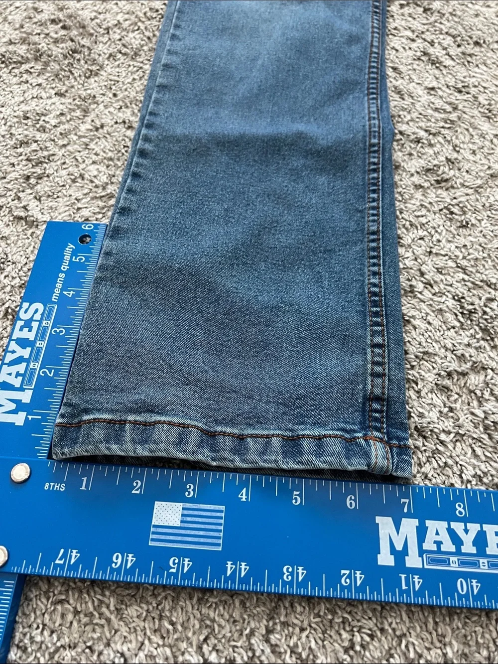 Artful Rebel Men's Jeans Blue Medium Wash - Size 36/32